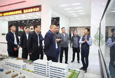 山西盂县县委书记张其光一行莅临爱游戏（中国）考察指导