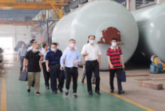 广东省人社厅一行到爱游戏（中国）调研经营用工情况
