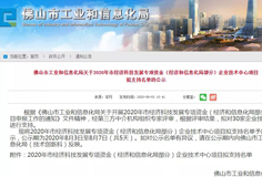 爱游戏（中国）、德力泰荣获2020年佛山经济科技发展专项资金