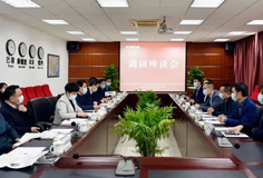 马鞍山市长袁方一行莅临安徽爱游戏（中国）机电考察调研