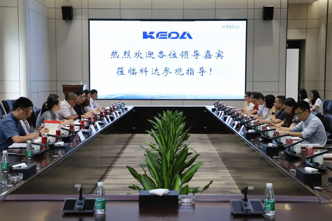 政企同心！陈村镇党委副书记梁锦棠一行参观调研爱游戏ayx官方网页