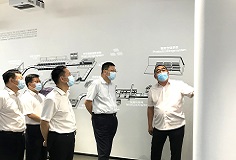 佛山市委副书记、市长白涛一行莅临爱游戏ayx官方网页考察指导工作