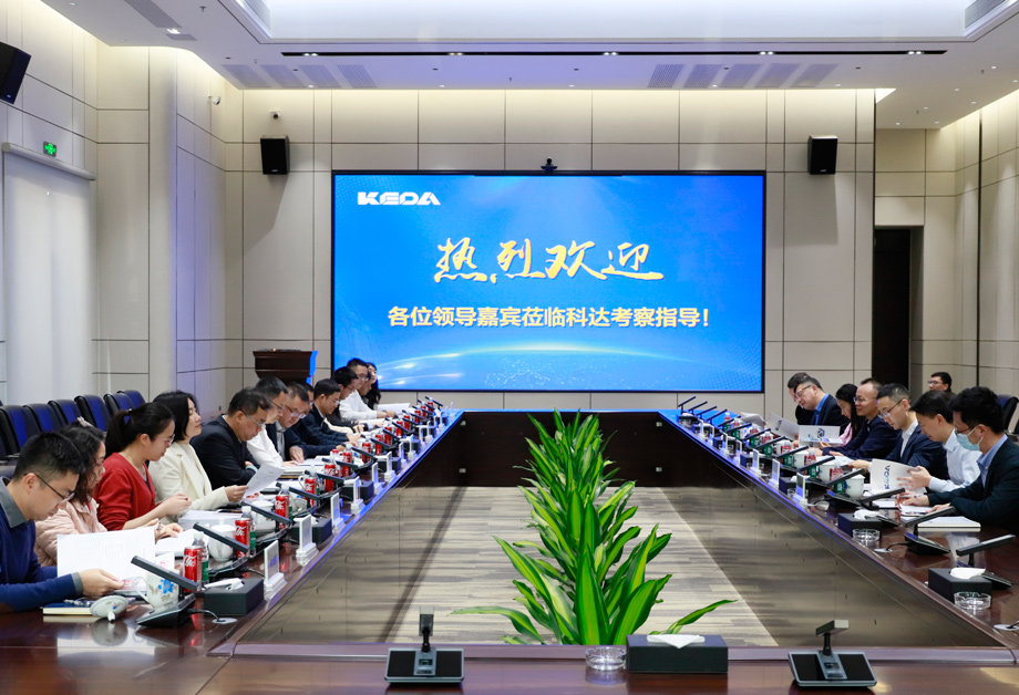 国家发改委外资司副司长张志青一行莅临爱游戏（中国）参观调研